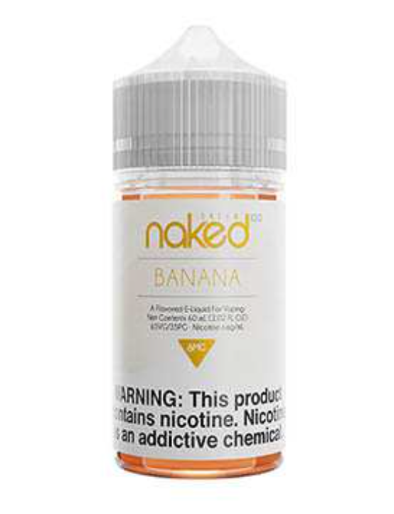 Naked Cream E-Juice 60ML | 6 MG | Banana
